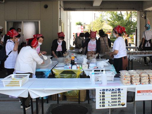 光商工会議所女性会 光まつり出店